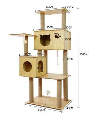 cat crawl nest scratching board tree supplies pet toy space capsule