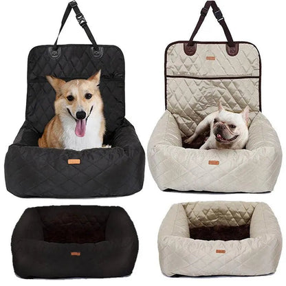 1 Pet Dog Carrier Folding Car Seat Pad