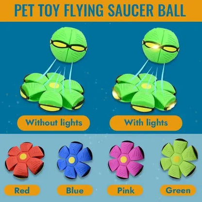 Pet Flying Saucer Ball - WoofMeowProps.com