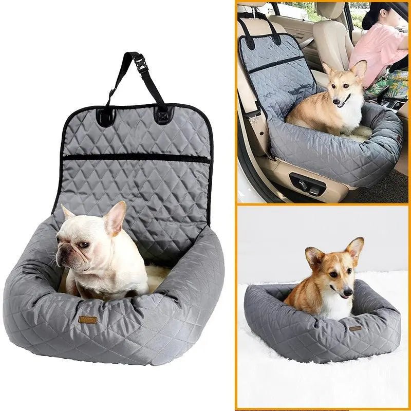 1 Pet Dog Carrier Folding Car Seat Pad