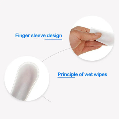 Pet Finger Wipes - WoofMeowProps.com
